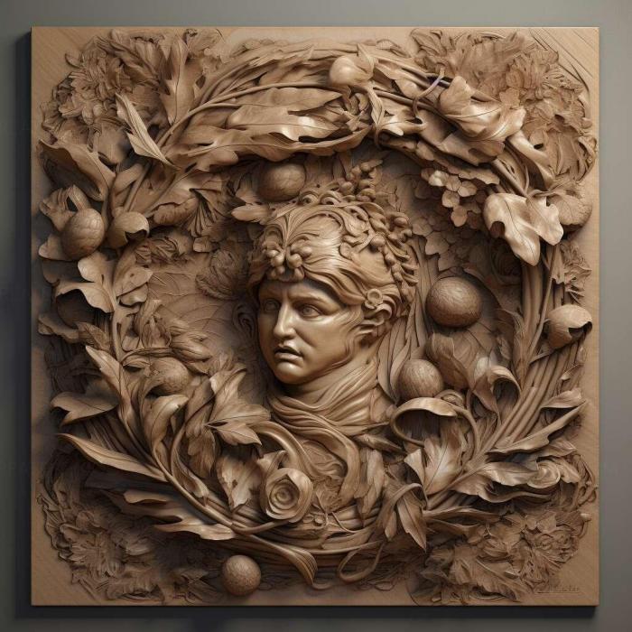 نموذج ثلاثي الأبعاد لآلة CNC 3D Art 